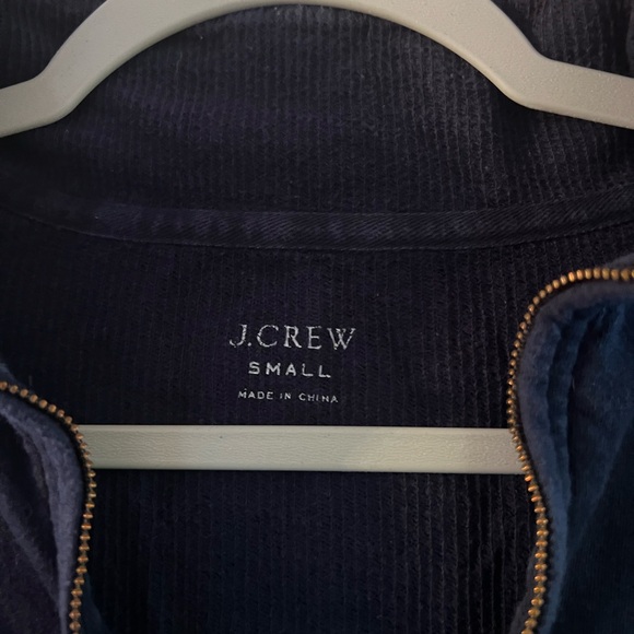 100% Cotton J Crew Quarter Zip - Picture 2 of 2